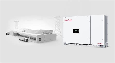 Cyberpower Introduces The New Kw Phase Grid Tied Inverter For