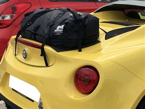 Alfa Romeo 4C Spider Luggage Rack Innovative Luggage Bag System In