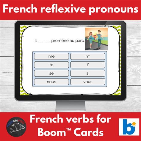 Boom Cards™ - French - reflexive pronouns | Frenchified