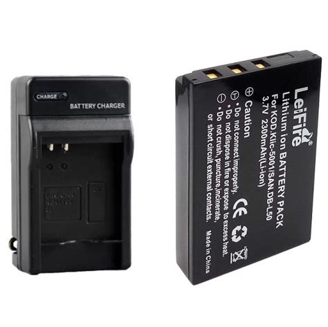 Leifire Kodak Klic K Sanyo Db L Dbl Lithium Ion