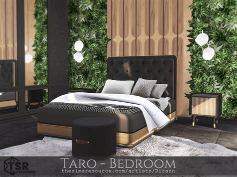 The Sims Resource Taro Bedroom Tsr Cc Only