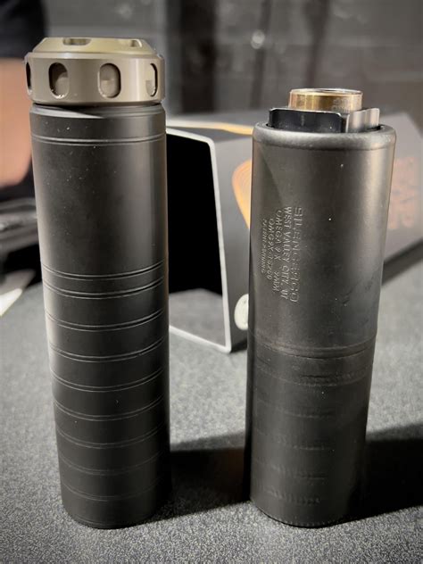 New Silencerco Spectre 9 Acquired Side X Side Pics Vs Omega 9k R Nfa