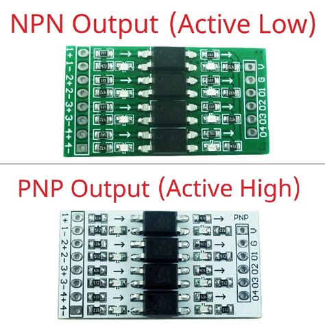 OP71A04 24V 5V NPN Active Low 10Khz DI DO Digital Switch Optical