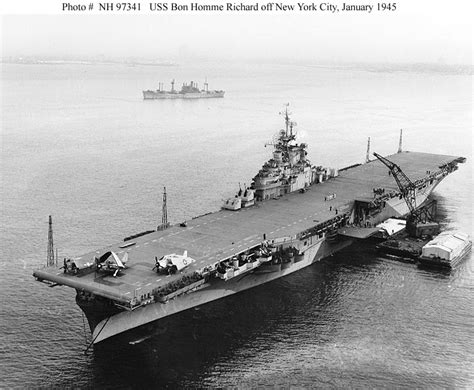 Usn Ships Uss Bon Homme Richard Cvcva 31