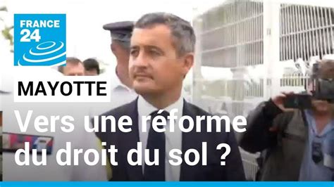 Immigration à Mayotte Gérald Darmanin veut remettre en cause le droit