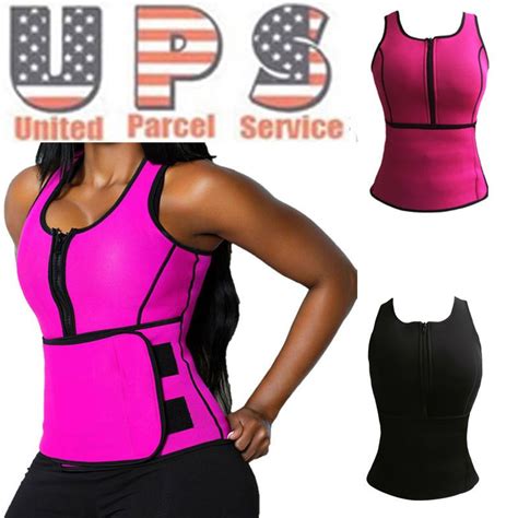 Neopren Sauna Talia Trener Vest Hot Shaper Letnie Trening Shaperwear