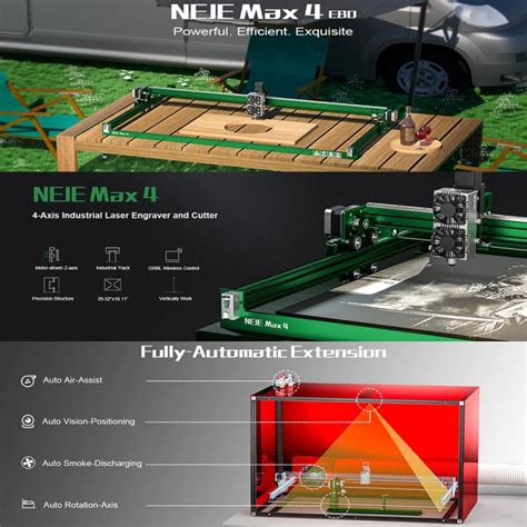 Neje Max E X Mm Diy Cnc Desktop D Laser Engraving Machine