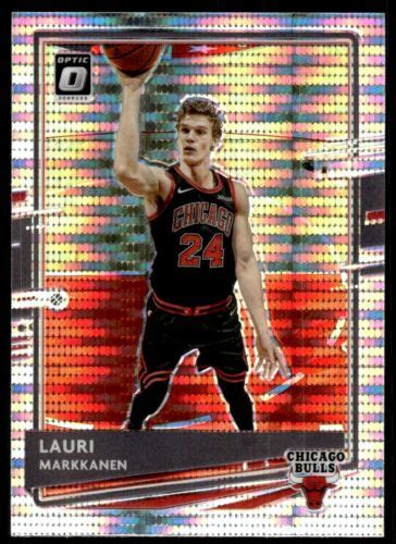 Lauri Markkanen Donruss Optic Silver Pulsar Prizm A