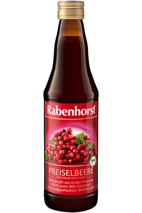 Organic Cranberry Juice 750ml Rabenhorst Healthy Supplies