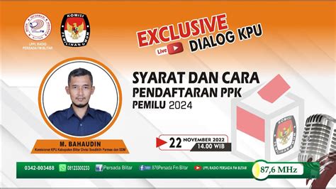 Ini Syarat Dan Cara Daftar Ppk Dan Pps Lewat Siakba Pemilu Lppl