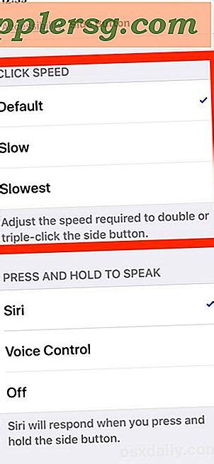 Comment Ajuster La Vitesse De Clic Du Bouton Latéral Sur Liphone X