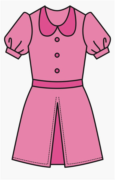 Pink Big Image Png - Dress Pictures Clip Art, Transparent Png - kindpng