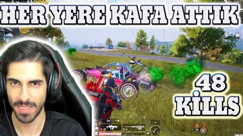 YENİ MODDA HER YERE KAFA ATTIK 48 KİLLS FURY TEAM PUBG MOBİLE YouTube