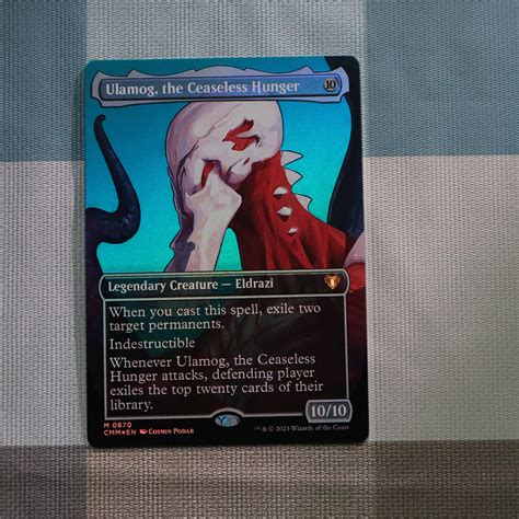 Ulamog The Ceaseless Hunger 670 Commander Masters Cmm Foil Mtg Proxy Cards