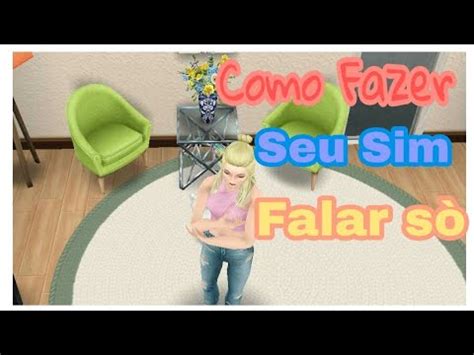 Como Fazer Seu Sim Falar Sozinho The Sims Freplay YouTube