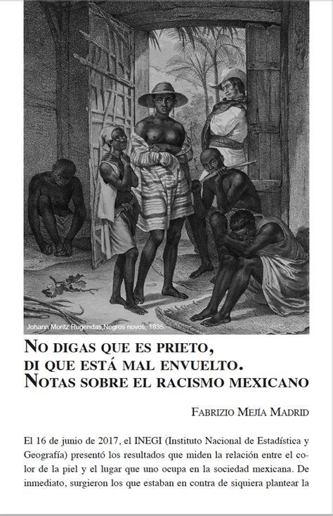 No digas que es prieto di que está mal envuelto Brigada para Leer