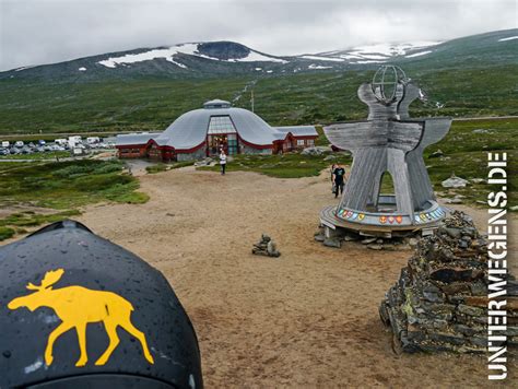 Der Polarkreis In Norwegen Nord Berqueren Unterwegens De