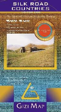 Silk road countries geographical map – map.hu/en