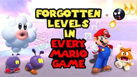 Forgotten Levels In Every Mario Game Youtube