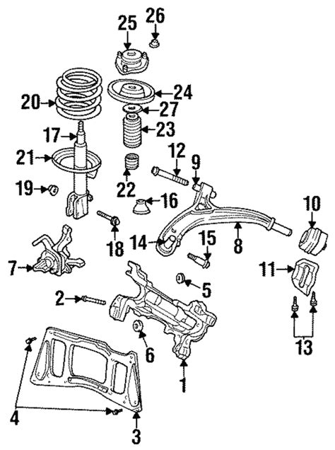 1996 2000 Mopar Lower Spring Seat Isolator 4694796