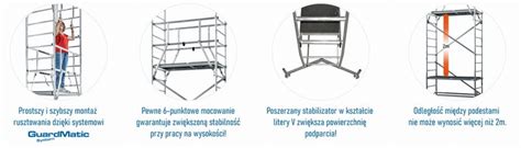 Rusztowanie Aluminiowe Climtec Firmy Krause Wysoko Robocza M