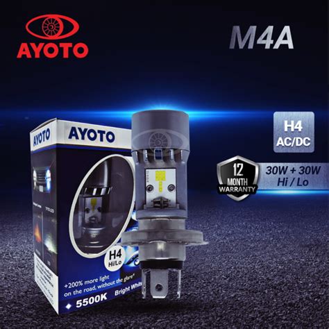 Lampu Depan Led Utama Motor Mobil M A H Hs W W Ac Dc Ayoto Pnp