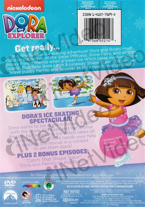 Dora The Explorer - Dora's Ice Skating Spectacular