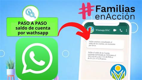 consultar saldo desde wathsapp BANCO AGRARIO familias en acción YouTube