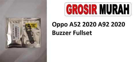 Oppo A52 2020 A92 2020 Buzzer Fullset Toko Librajaya Toko Librajaya