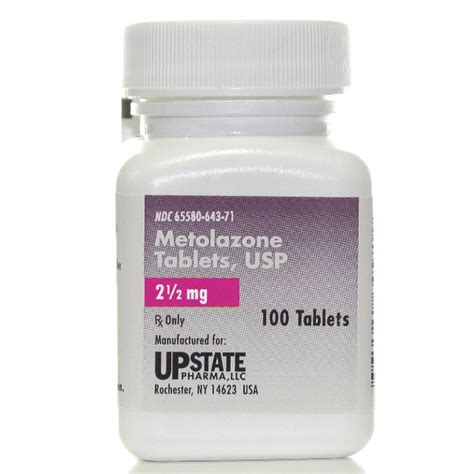 Metolazone Mg Rx Products