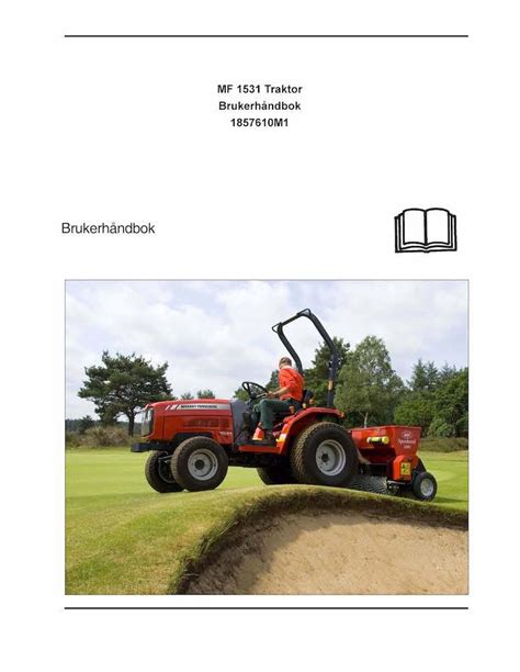 Massey Ferguson Compact Tractor Pdf Operator S Manual No