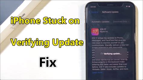 Fixed Ios 1716 Iphone Stuck On Verifying Update And Wont Turn Off