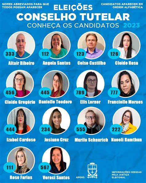 Em Porto União 14 candidatos disputam o cargo de Conselheiro Tutelar