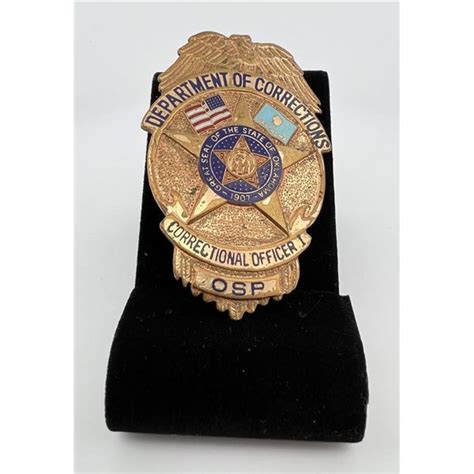 Oklahoma State Penitentiary Corrections Badge