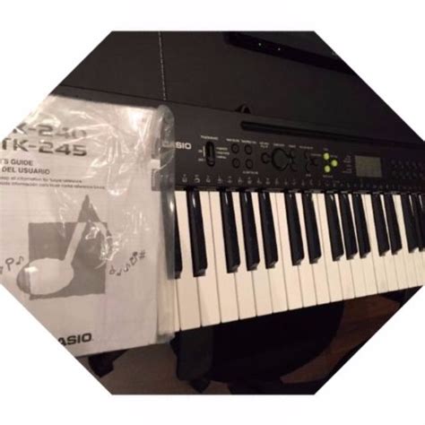 Casio CTK 245 Electronic Keyboard Hobbies Toys Music Media