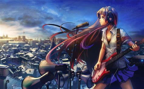 Anime Guitar Girl 4k PC Wallpapers - Wallpaper Cave