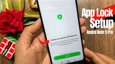 How To Set App Lock In Redmi Note 9 Pro YouTube