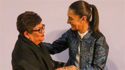 Claudia Sheinbaum Ernestina Godoy es la mejor fiscal del país El