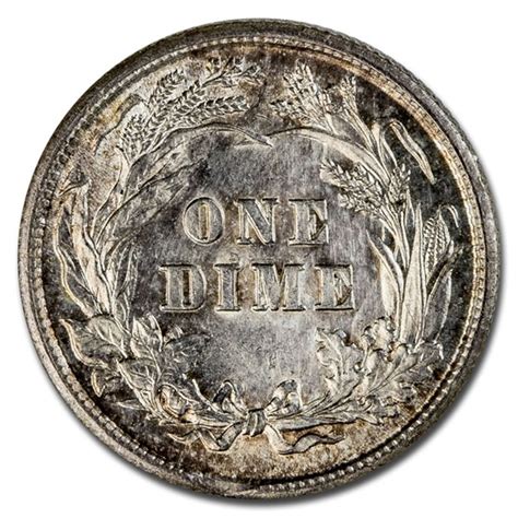 Buy 1892 Barber Dime Au Details Apmex