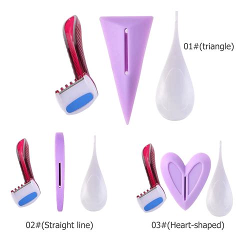 For Women Bikini Dedicated Privates Shaving Stencil Female Pubic Hair