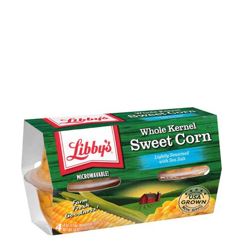 Libbys Whole Kernel Sweet Corn 100 Sweet Corn Naturally Sweet