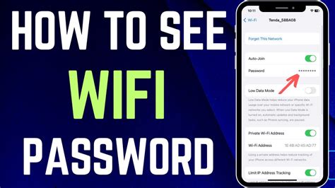 How To See Wi Fi Password On Iphone Check Wi Fi Password Iphone Youtube