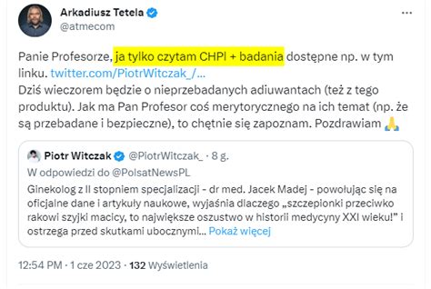 Katarzyna Lipka On Twitter Odpowiadaj C Na Zarzuty Dotycz Ce