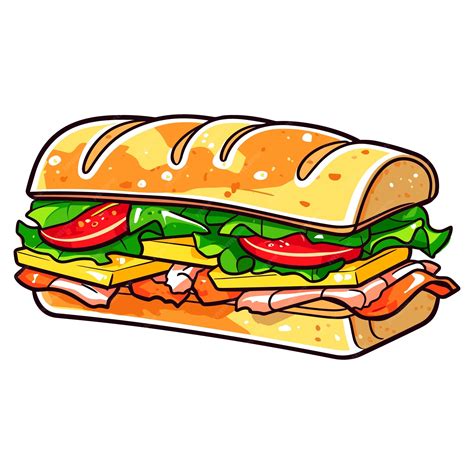 Premium Vector | Sandwich vector illustration