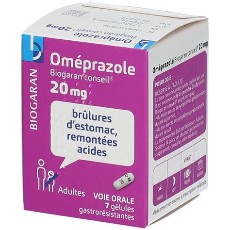 Omeprazole Biogaran Conseil Mg Pc S Redcare Pharmacie