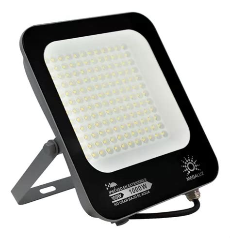 Reflector Led Exterior W Lm Megaluz R W Env O Gratis