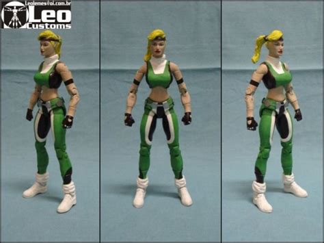 Sonya Blade Mortal Kombat Custom Action Figure