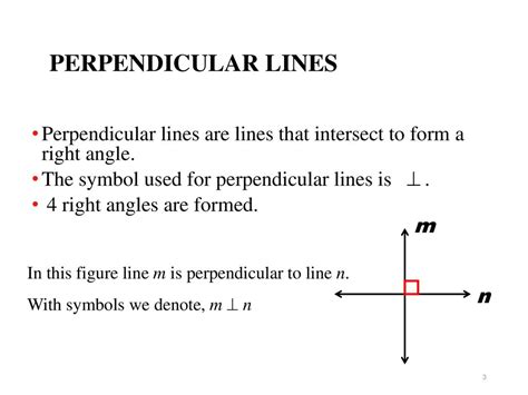 Perpendicular Symbol