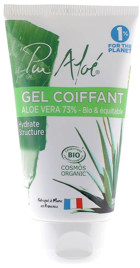 Gel coiffant Aloe vera 73 Bio Pur Aloé