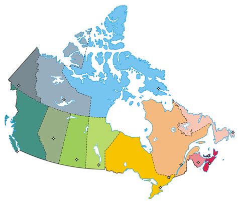 Capitals of Canada Diagram | Quizlet